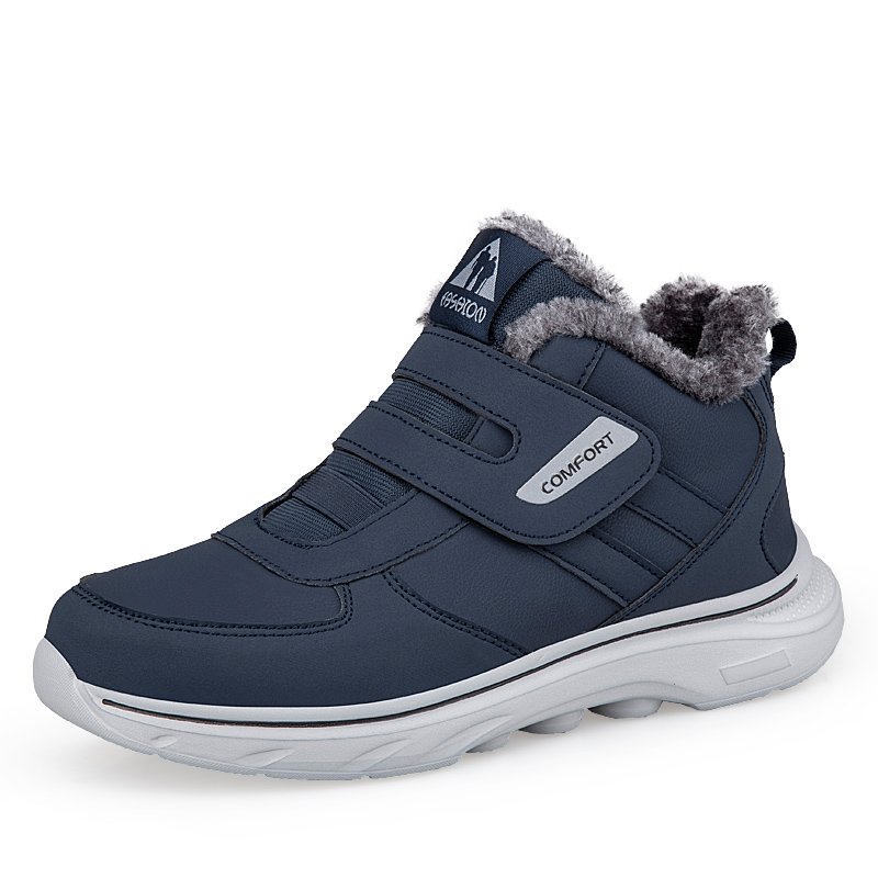 Sneaker Care - Inverno de pelúcia tornozelo tênis ortopédicos