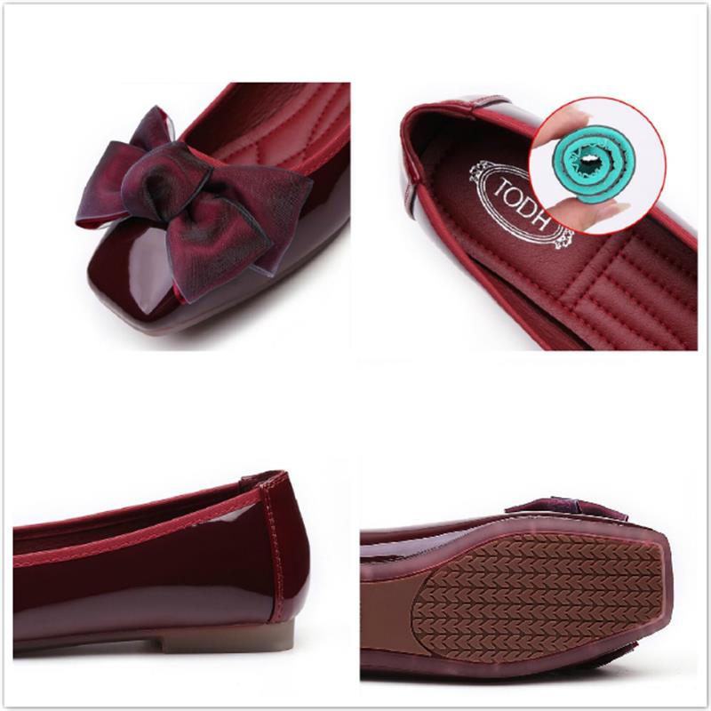 2022 novos sapatos femininos b - Patent Leather Shine avaliação e preço