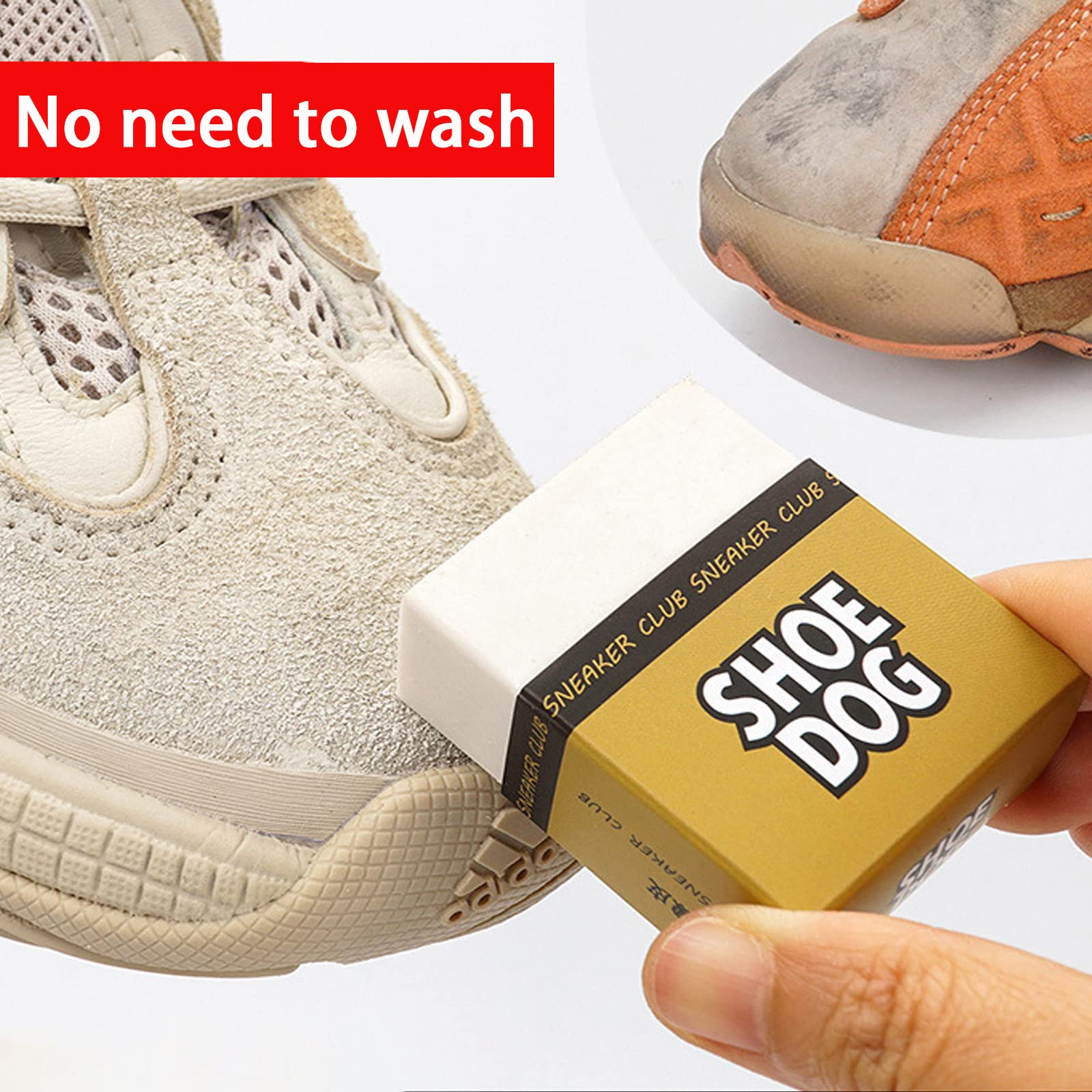Borracha de limpeza para cuida - Sneaker Care Clean avaliação e preço