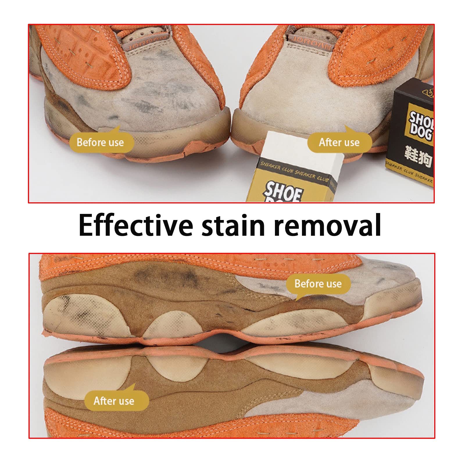 Borracha de limpeza para cuida - Sneaker Care Clean avaliação e preço