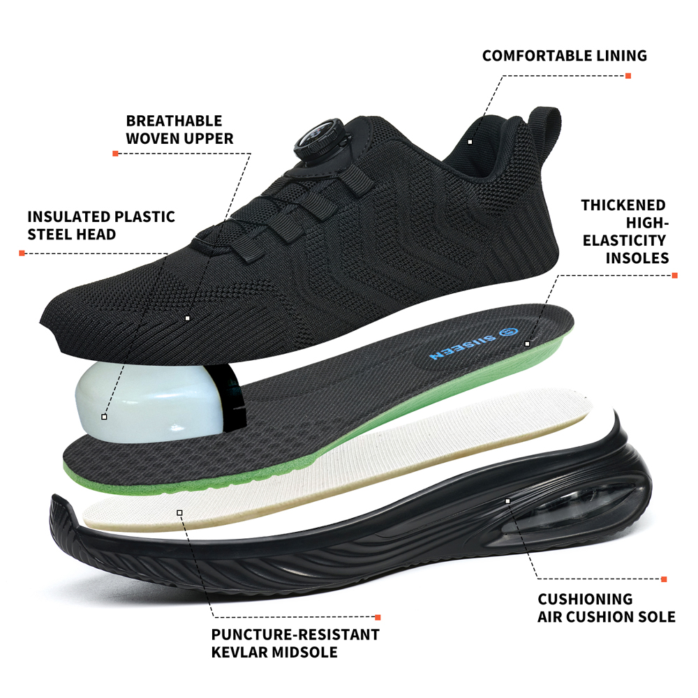 Sapatos de Segurança com Botão - Sneaker Care avaliação e preço