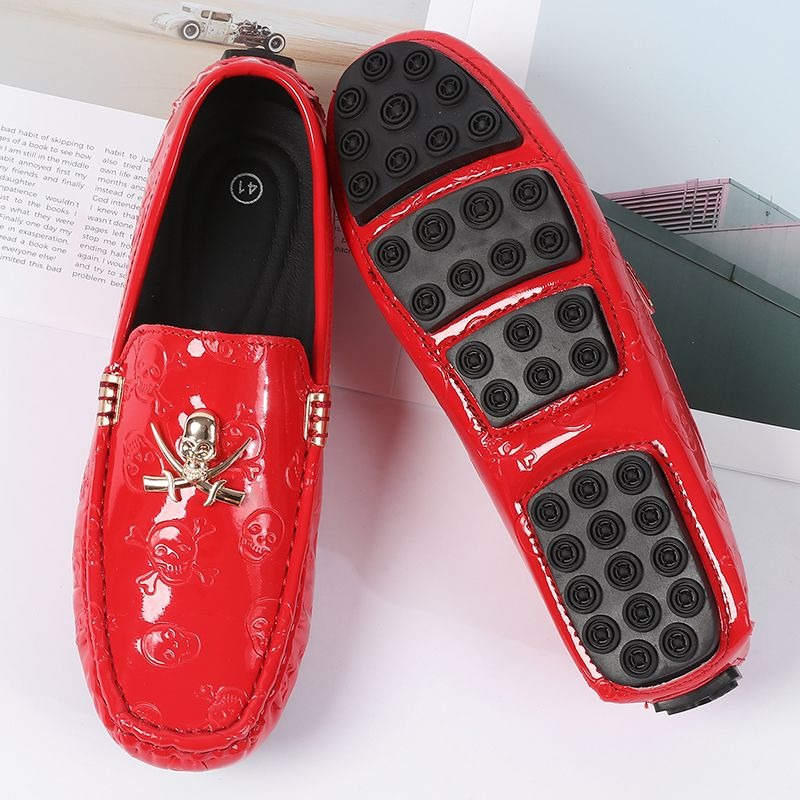 Tamanho 38-48 brilho crânio mo - Patent Leather Shine avaliação e preço
