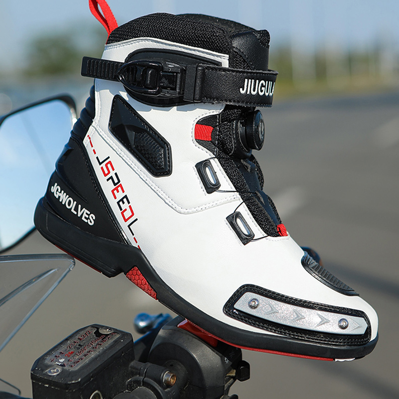 Novas Botas de Motocicleta par - Sneaker Zone avaliação e preço